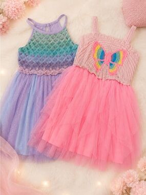 Girls Size 6 Zunie Dress Bundle | 2 Tulle Dresses